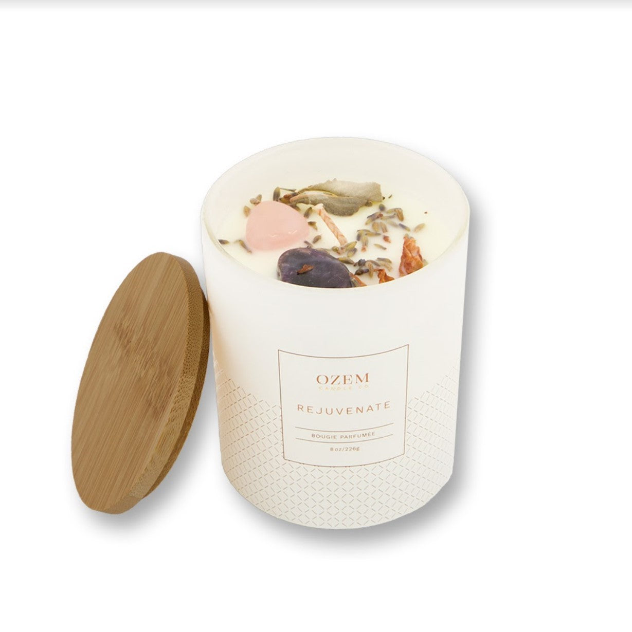 Pink Champagne Candle