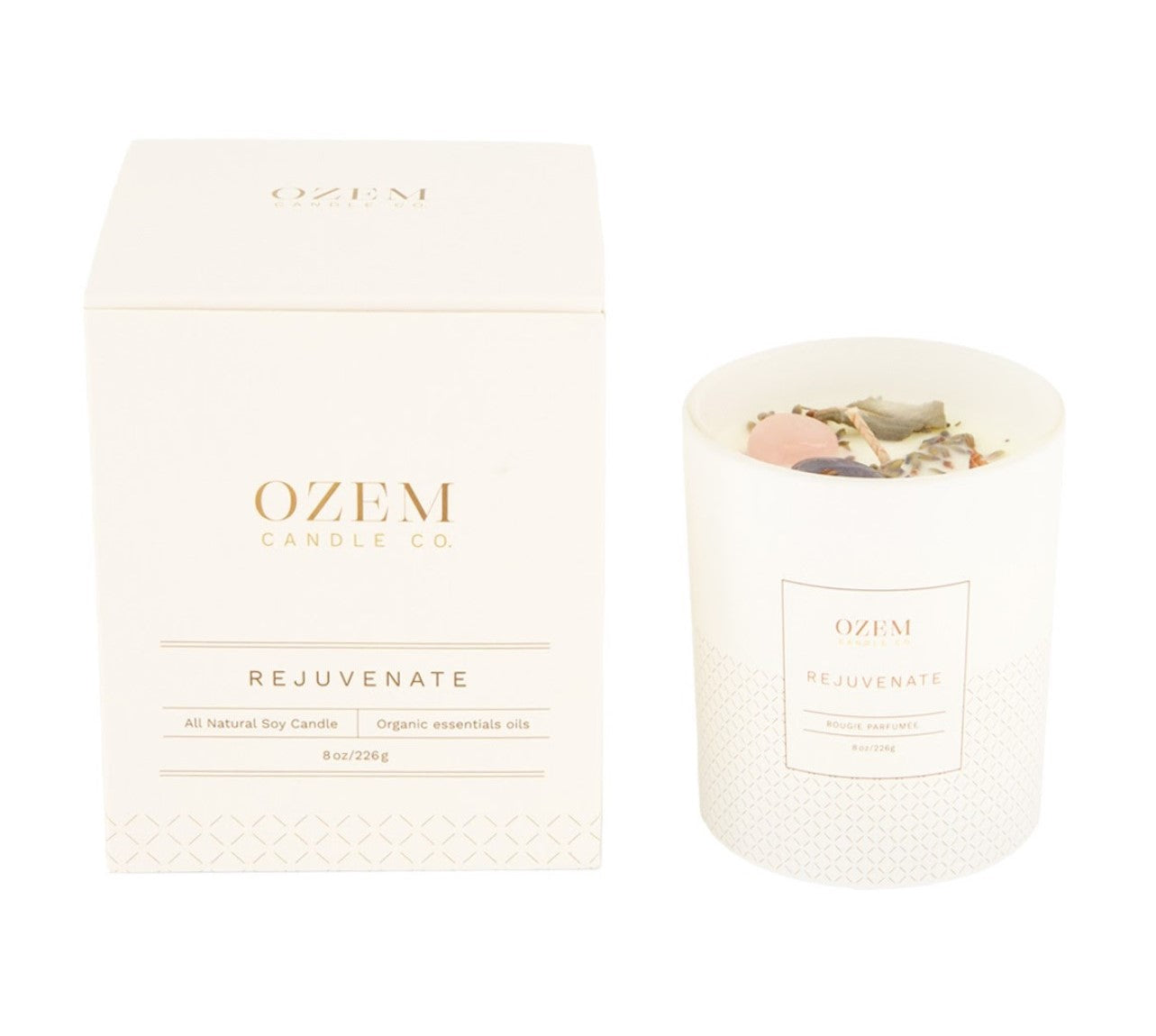 Pink Champagne Candle