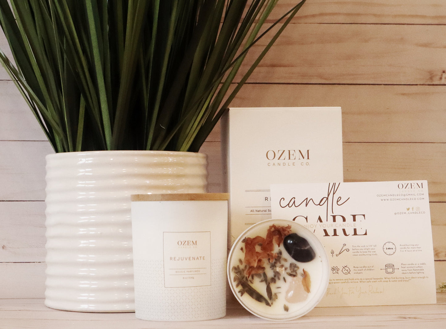 Pink Champagne Candle